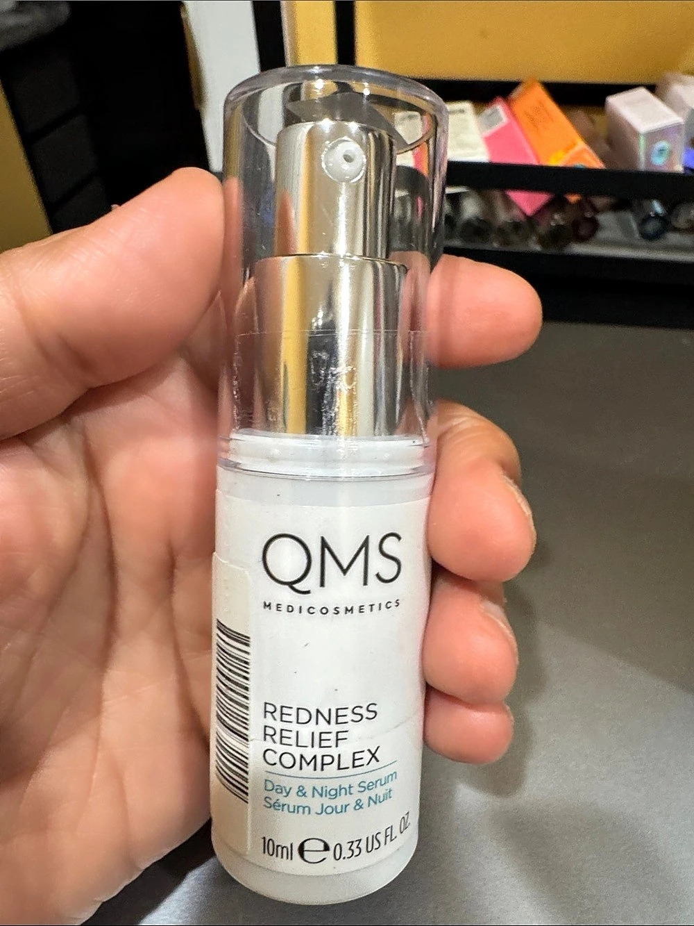 QMS Medicosmetics Redness Relief Complex Day & Night Serum 10ml brand new no box